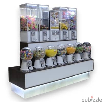 CANDY DROP CD126 - Coin Operated Vending Machine Station