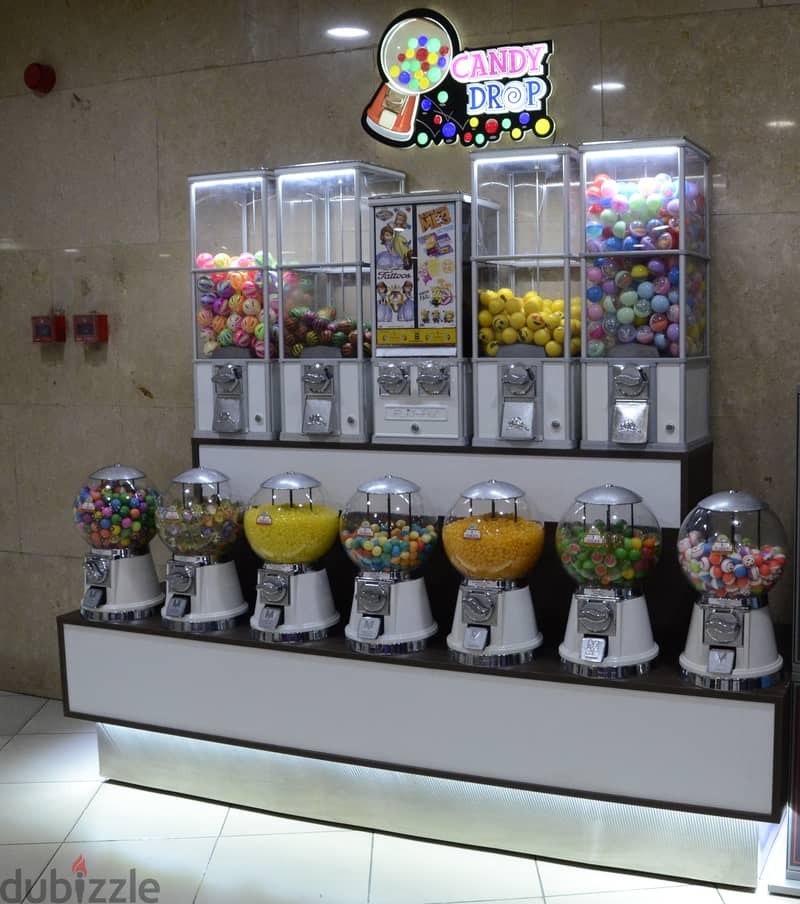 CANDY DROP CD126 - Coin Operated Vending Machine Station 3