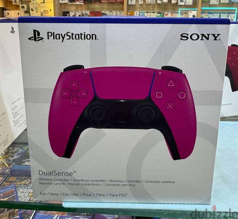 Dualsense ps5 nova pink sony playstation 0