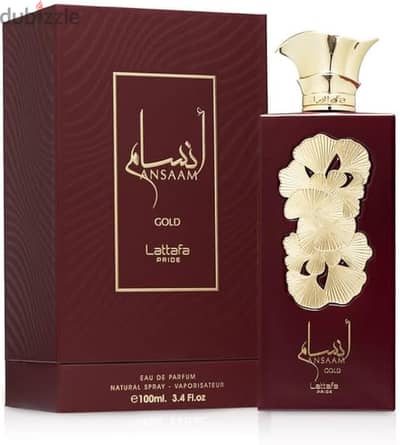 Lattafa Pride Ansaam Gold 100mL EDP ‏لطافة أنسام