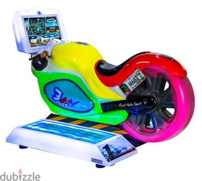 Moto 3 - Coin Operated Motorcycle with 3D Motor Game