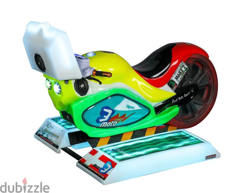 Moto 3 - Coin Operated Motorcycle with 3D Motor Game 1