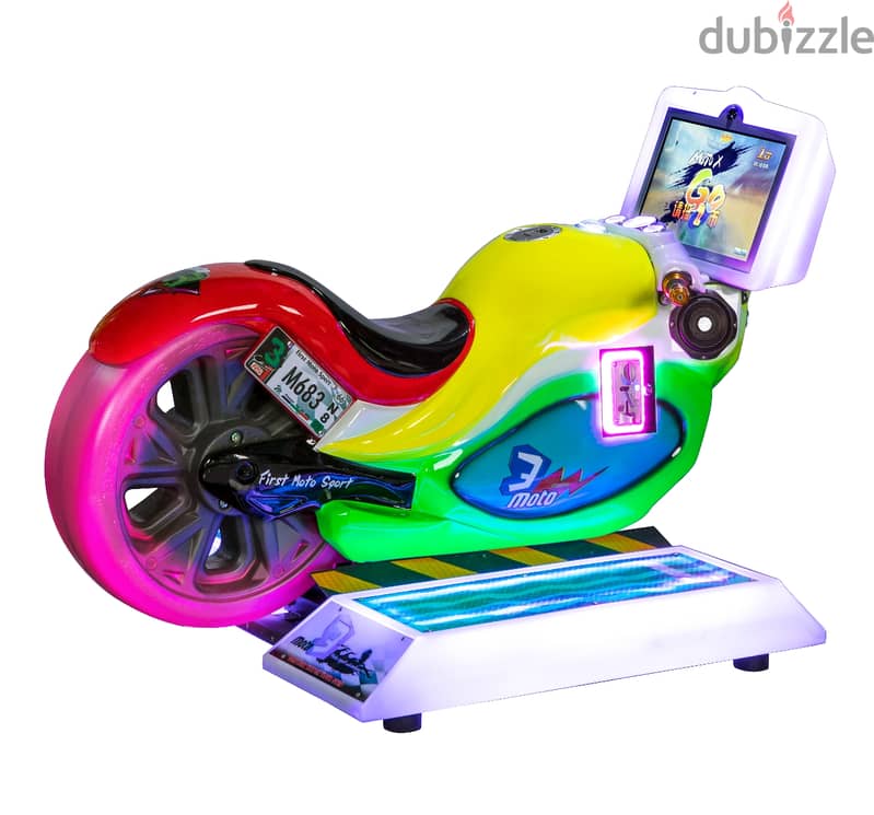 Moto 3 - Coin Operated Motorcycle with 3D Motor Game 2