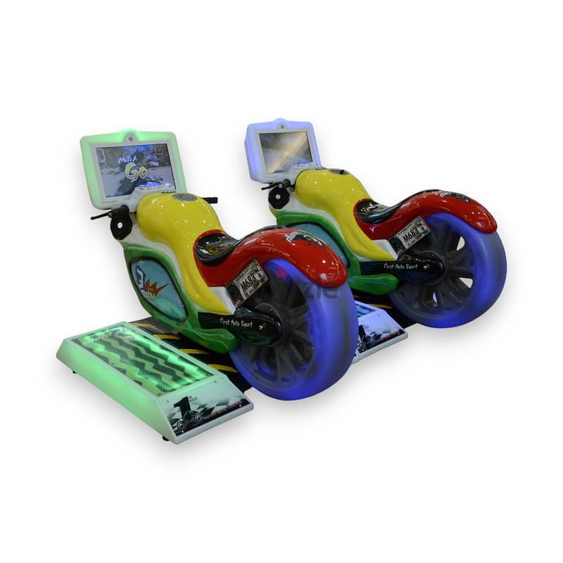 Moto 3 - Coin Operated Motorcycle with 3D Motor Game 3