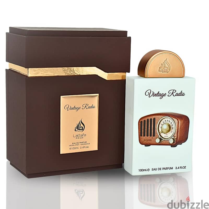 Lattafa Pride Vintage Radio 75 mL EDP ‏لطافة 0