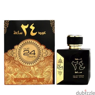 Lattafa Oud 24 hours 100 mL EDP ‏لطافة عود 24 ساعة