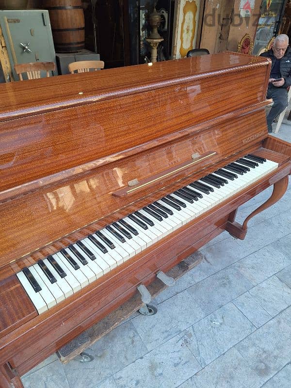 piano with. Steinmann Germany like new tuning warranty 4