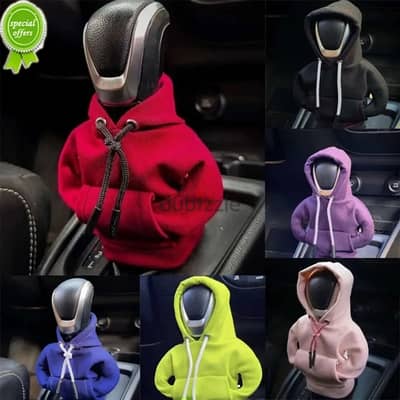 Auto Car Gear Shift Knob Cover Hoodie Sweatshirt