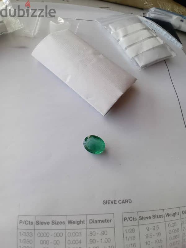 certified emerald 6.09 ct oval zambian 2