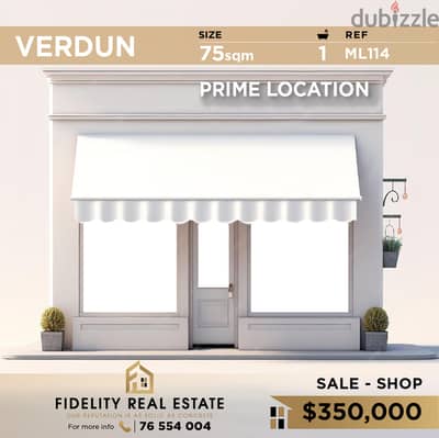 Shop for sale in Verdun ML114 محل تجاري للبيع في فردان