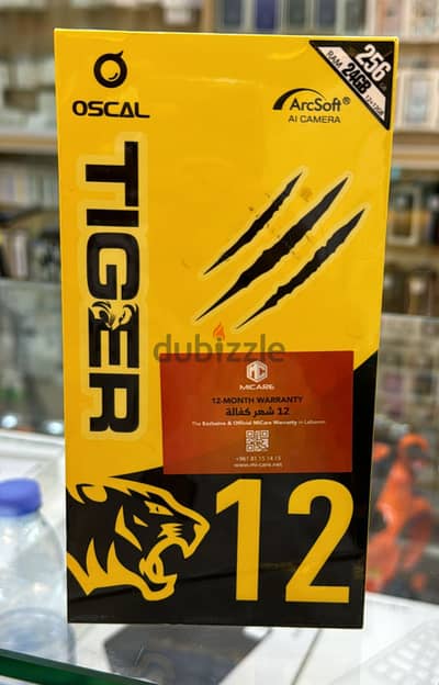 Oscal Tiger 12 purple 12-256gb Great & last price