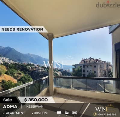 385 SQM Apartment (NEEDS RENOVATION) for SALE in Adma!