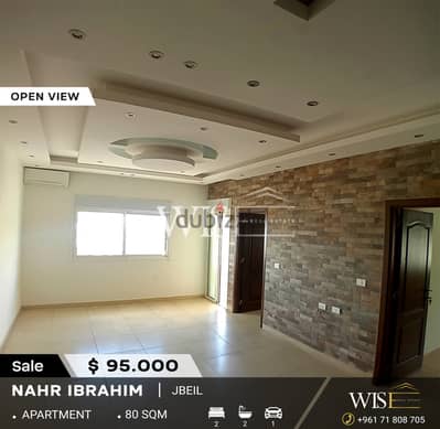 80 SQM Apartment fully decorated for SALE in Nahr Ibrahim - Jbeil!