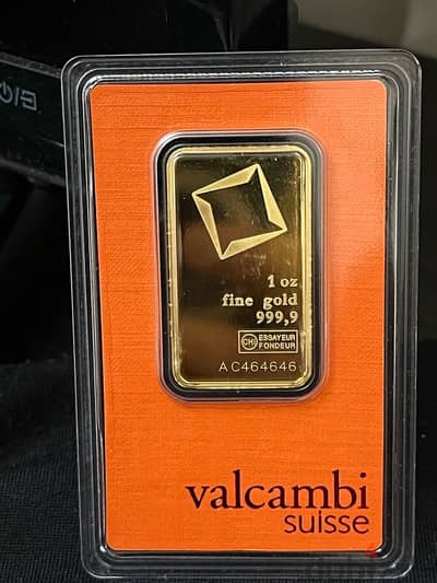 Special Gold Valcambi Ounse 46 46 46