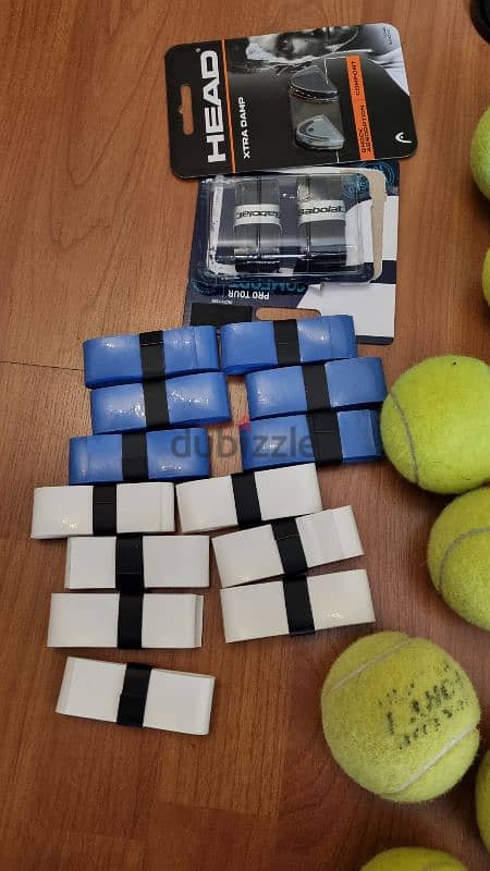 bargain price tennis balls + grips new and used 3