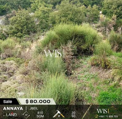 Prime 810 SQM Land for SALE in Annaya!