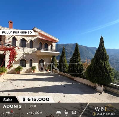 460 SQM fully furnished Villa for SALE in Adonis - jbeil!