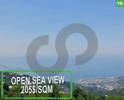 LAND FOR SALE IN KFOUR OPEN SEA VIEW !!! REF#YE117989