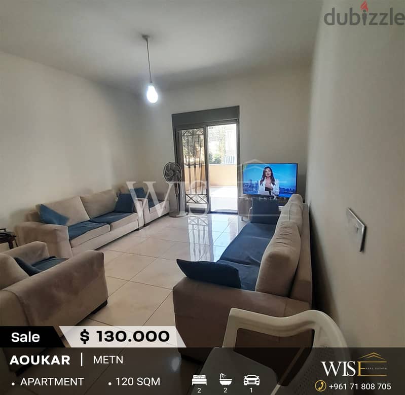 120 SQM Apartment with terrace for SALE in Aoukar! 0