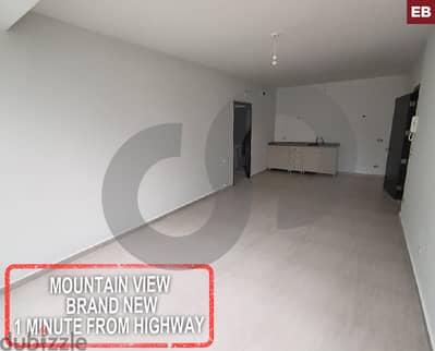 mountain view-Brand new 1 minute from highway -Mar Chaaya REF#EB117991