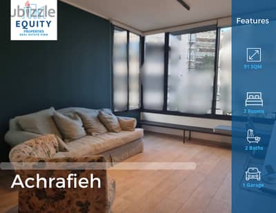 Furnished 91 SQM Apartment For Sale In Achrafieh شقة للبيع #JZ147624