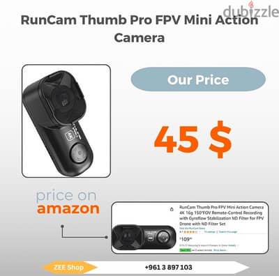 Mini Camera Thumb Pro