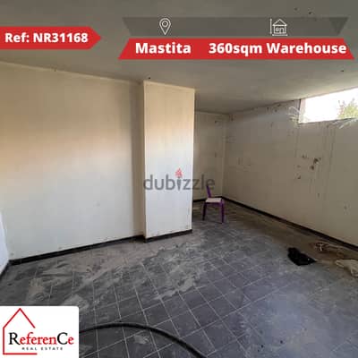 Huge warehouse in Mastita for sale مستودع ضخم للبيع في مستيتا