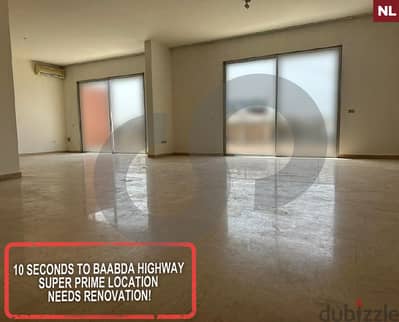 Prime location -NEEDS RENOVATION-Brazilia Baabda/برازيليا REF#NL118001