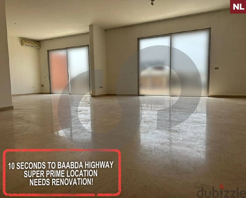 Prime location -NEEDS RENOVATION-Brazilia Baabda/برازيليا REF#NL118001 0