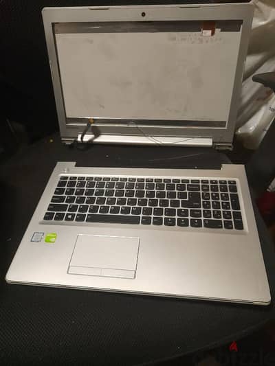 Lenovo Ideapad 510-15IKB Palmrest Upper Case US Keyboard Bezel KB