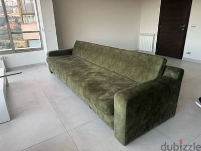 3 Meter Green Sofa