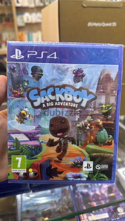 Cd ps4 Sack boy a bog adventure