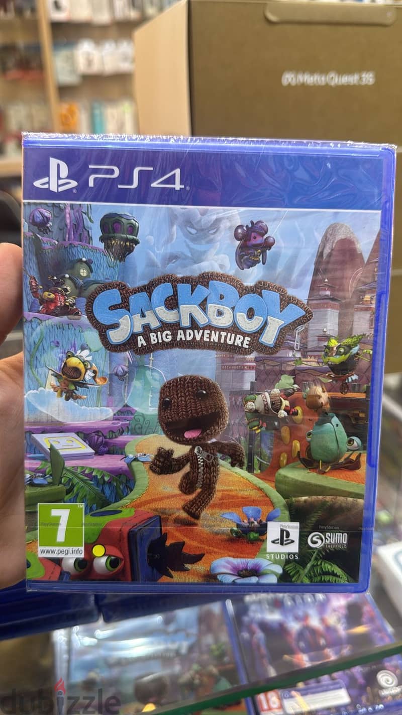 Cd ps4 Sack boy a bog adventure Amazing & good offer 0