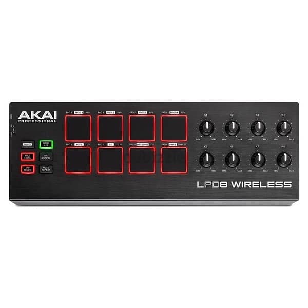 Akai LPD8 Wireless MIDI Controller 0