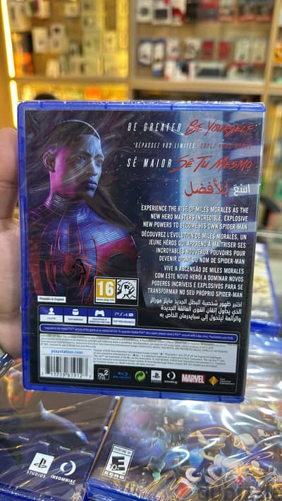 Cd ps4 spider man miles morales