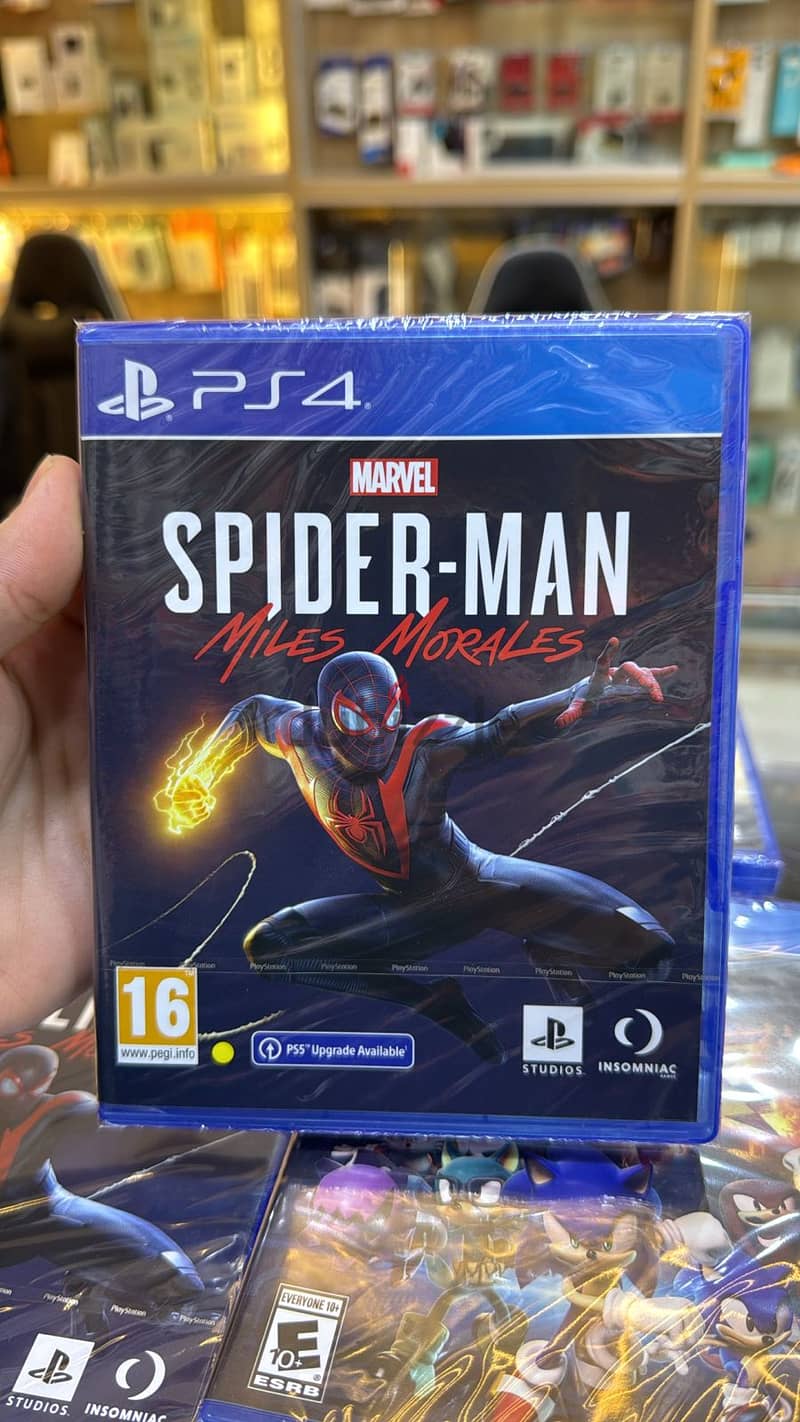 Cd ps4 spider man miles morales 1