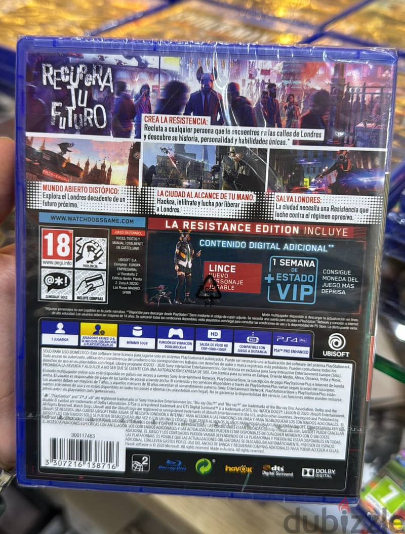 Cd ps4  watch dogs legion Exclusive & new offer 1