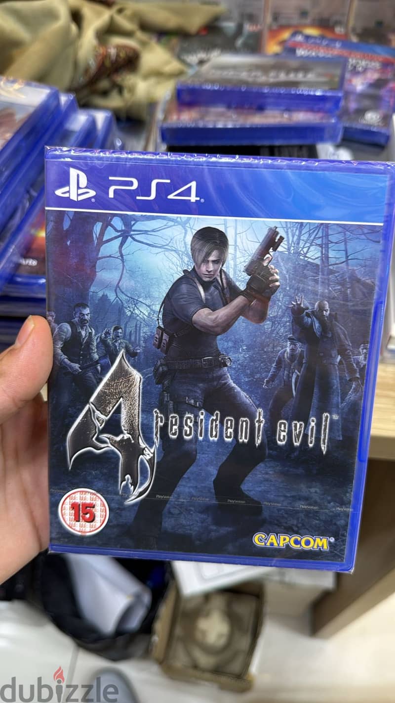 Cd ps4 Resident evil 1