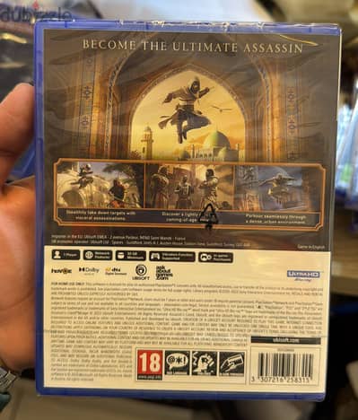 Cd ps5 Assassins Creed Mirage