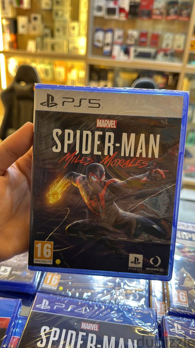 Cd ps5 spiderman miles morales 1