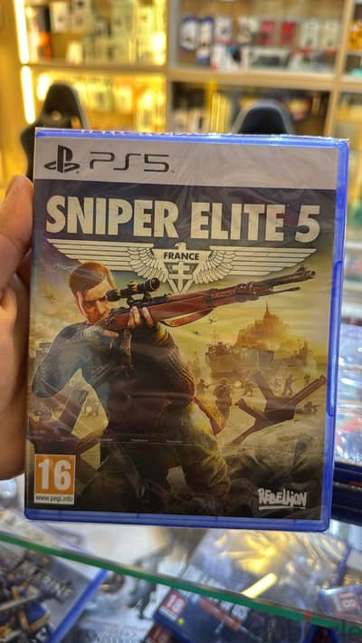 Cd ps5 sniper elite 5