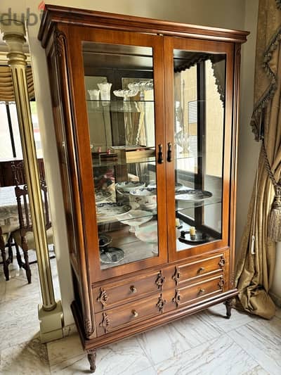 Elegant Wooden Display Cabinet for Sale - $600