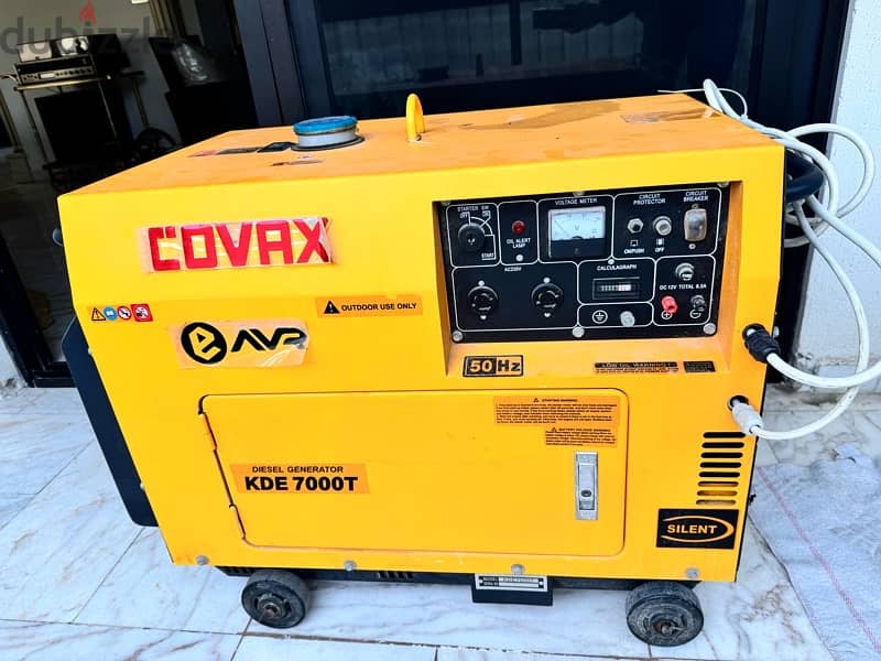 For Sale: Brand New Covax Diesel Generator KDE 7000T 0