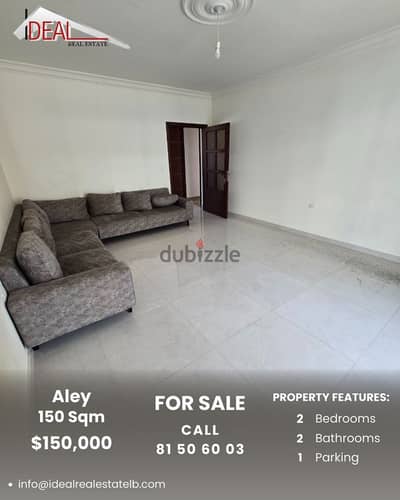 150 sqm Apartment for sale in Aley Ain Hala REF#RB6009