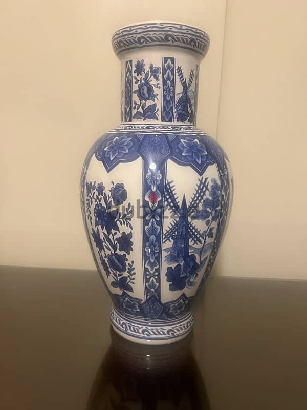 Ancien Vase Hollandaisڤاز هولندي قديم كبير الحجم 0