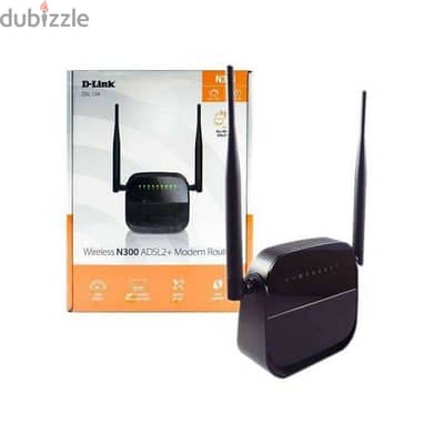 DLink Wireless N300 ADSL2+ 4 Lan Port Router