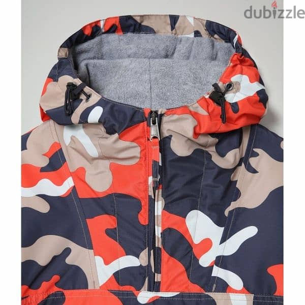 Napapijri Rainforest Orange Camo Jacket 5