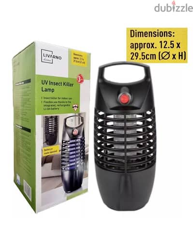 Livarno UV Insect Killer Indoor Lamp Bug Fly Mosquito Trap IPX4