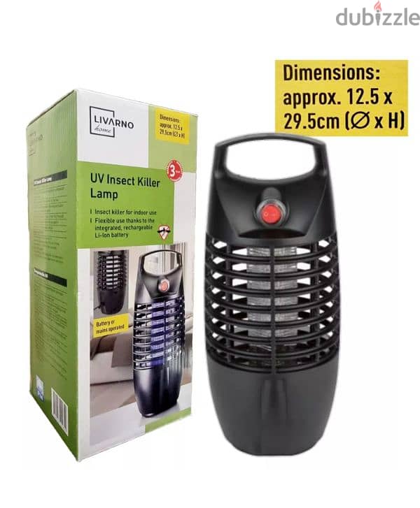 Livarno UV Insect Killer Indoor Lamp Bug Fly Mosquito Trap IPX4 0