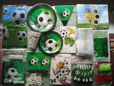 football birthday theme